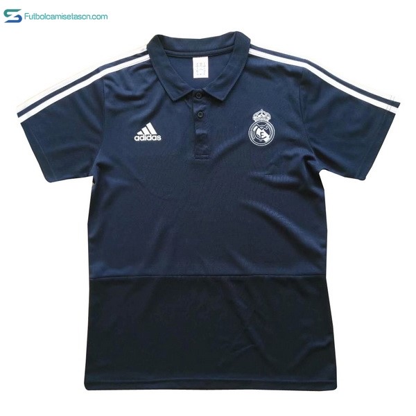 Polo Real Madrid 2017/18 Azul Blanco